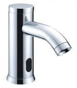 CYLINDRIC ELECTRONIC TAP FOR WASHBASIN ON BATTERY. Serie:"Banya"